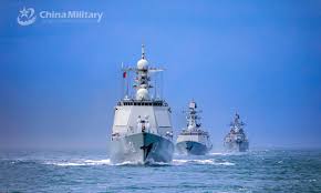 China warn US to desist from sailing naval vessels through Taiwan Strait.